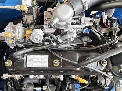 Motor dual de gasolina y GLP (opcional)